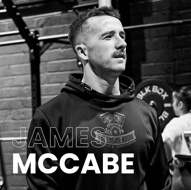 James McCabe, strength and conditioning coach